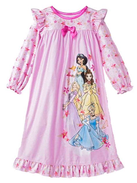 disney pajamas girls|disney nightgowns for girls.